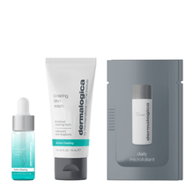 Load image into Gallery viewer, clear + brighten essentials kit (worth RM68) - Dermalogica Malaysia